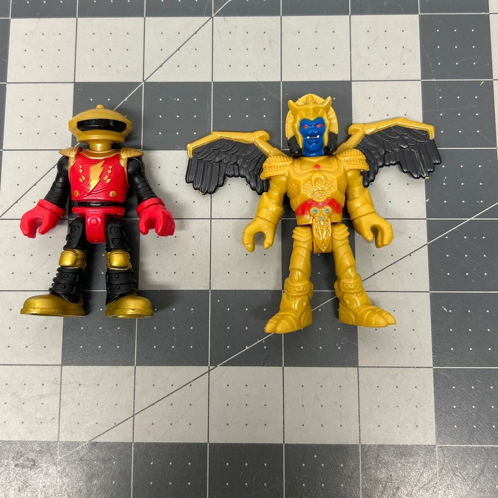 Fisher-Price Imaginext Power Rangers Mini Figures Goldar and Alpha 5